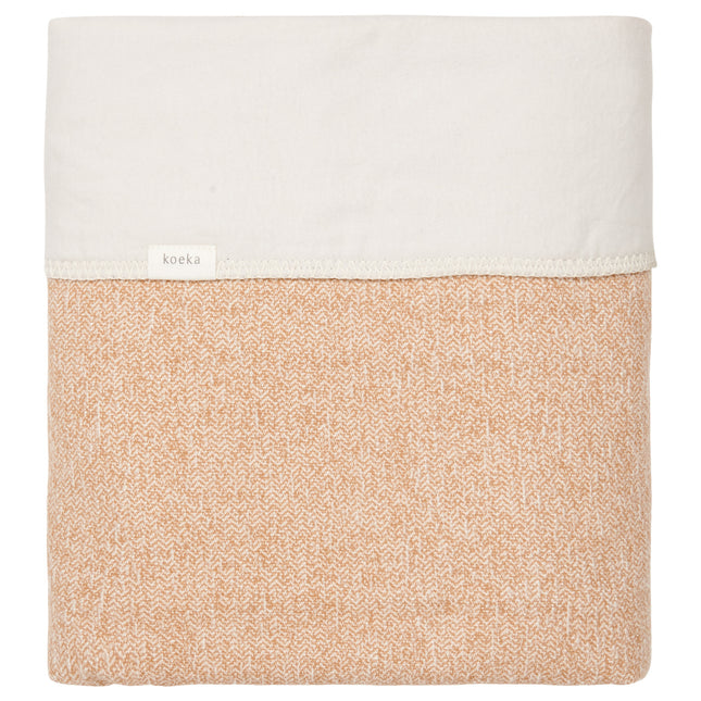 <tc>Koeka</tc> Couverture de lit d'enfant Flanelle Vigo Caramel/Pebble