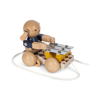 <tc>Konges Slojd</tc> Tire la figurine Bunny Musziek Xylophone