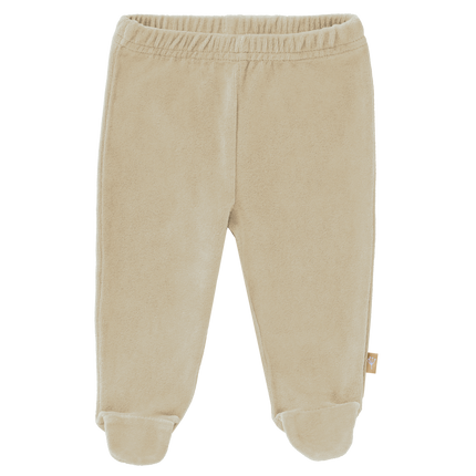 <tc>Fresk</tc> Pantalon bébé en velours avec pieds Sandshell