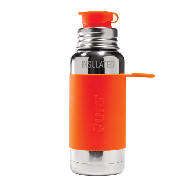 <tc>Pura</tc> Thermos Flask en acier inoxydable 475Ml Set Orange 3 pièces