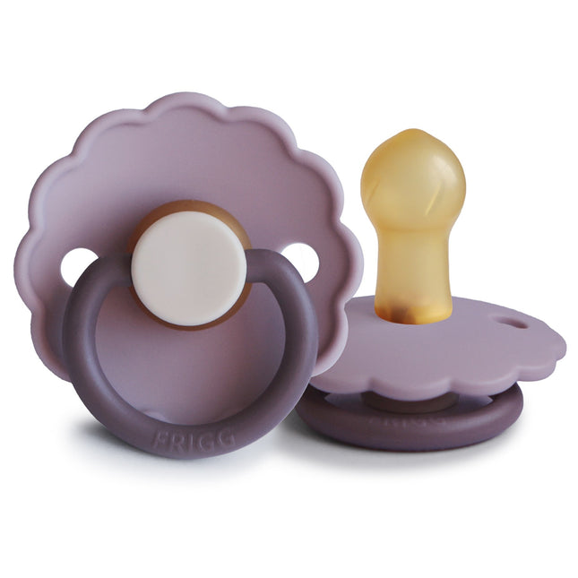 <tc>Frigg</tc> <tc>tétine</tc> Taille 1 Daisy Bloom Lavender Haze Latex