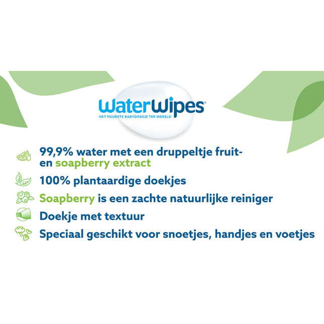 <tc>WaterWipes</tc> Lingettes pour bavoirs 9x60 Pack