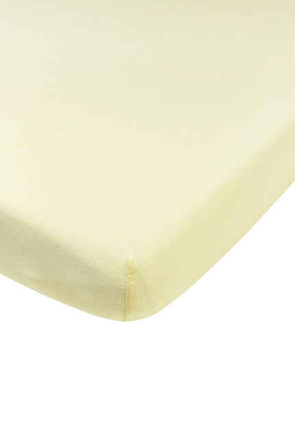 <tc>Meyco</tc> Drap-housse Jersey 40X80/90 Jaune doux