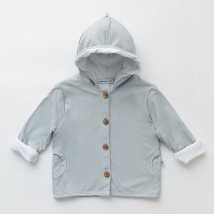 <tc>Bamboom</tc> Cardigan à capuche pour bébé Bleu clair