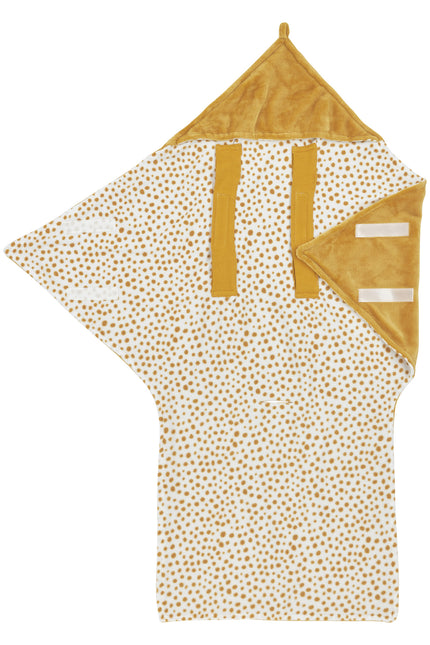 <tc>Meyco</tc> Couverture enveloppante Baby Teddy Cheetah Honey Gold