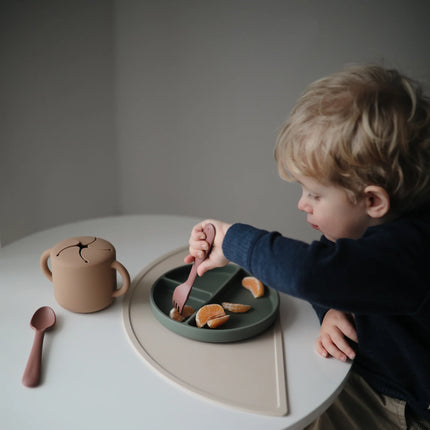 <tc>Mushie</tc> Assiette bébé en silicone Tradewinds