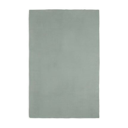 <tc>Jollein</tc> Couverture de berceau Basic Knit Forest Green 75x100cm