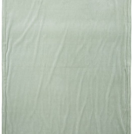 <tc>Meyco</tc> Couverture de berceau en tricot de velours Basic Stone Green