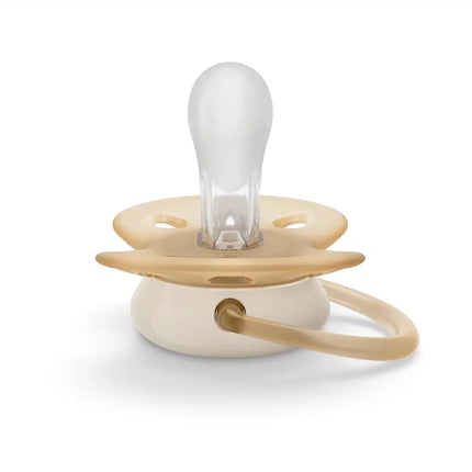 <tc>Philips Avent</tc> Fop<tc>tétine</tc> +0 Mois Beige doux/ Vert clair