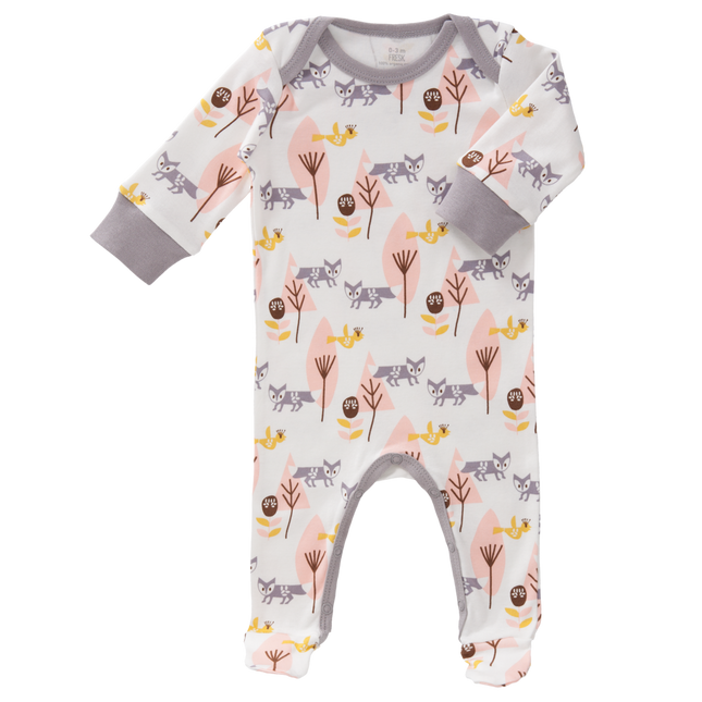 <tc>Fresk</tc> Pyjama pour bébé avec pied de renard rose