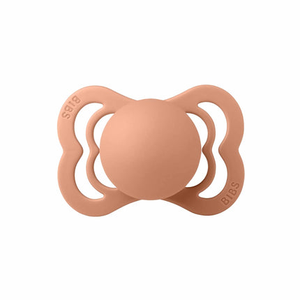 <tc>BIBS</tc> <tc>tétine</tc> Taille 1 Peach Supreme Latex