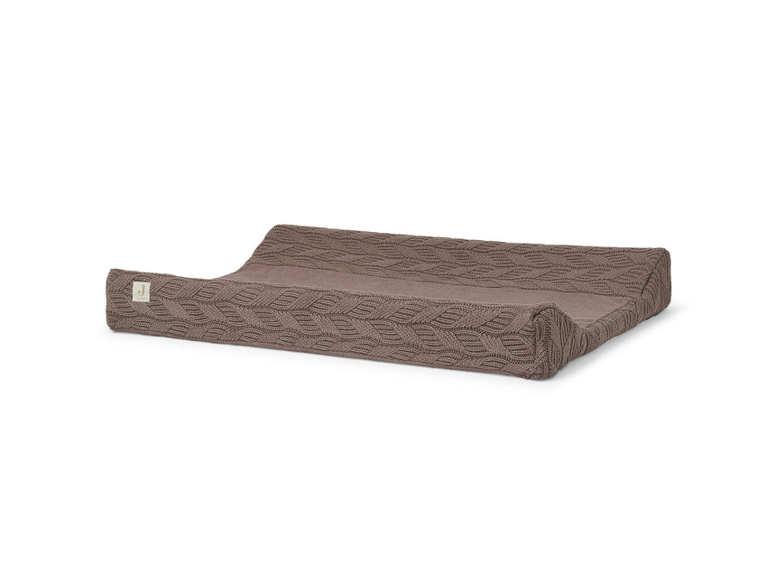 <tc>Jollein</tc> Housse de matelas à langer Spring Knit Chestnut 50x70cm