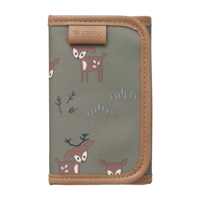 <tc>Fresk</tc> Portefeuille Cerf Olive