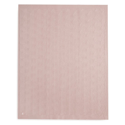 <tc>Jollein</tc> Couverture de berceau Shell Knit Wild Rose 75x100cm