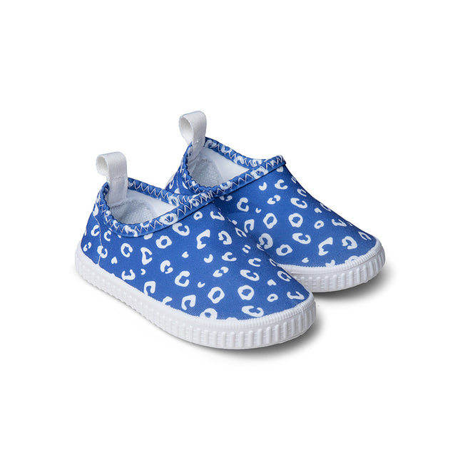 <tc>Swim Essentials</tc> Chaussures d'eau antidérapantes Bleu Léopard Lycra