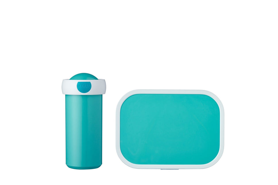 <tc>Mepal</tc> Set de déjeuner Campus School cup+Lunch box Turquoise