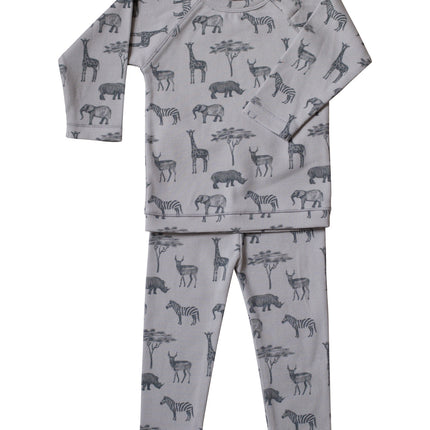 <tc>Snoozebaby</tc> Pyjama bébé gris orageux