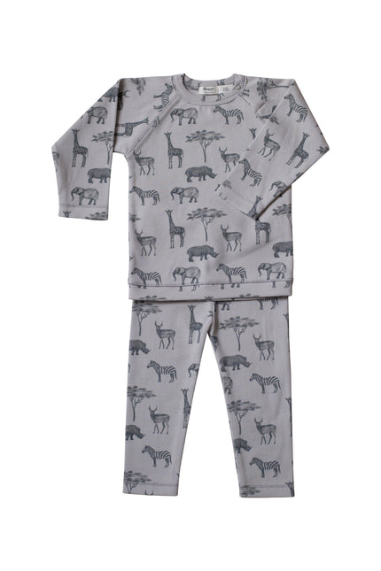 <tc>Snoozebaby</tc> Pyjama bébé gris orageux