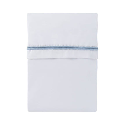 <tc>Baby's Only</tc> Drap berceau Passepoil tricoté Bleu/Blanc