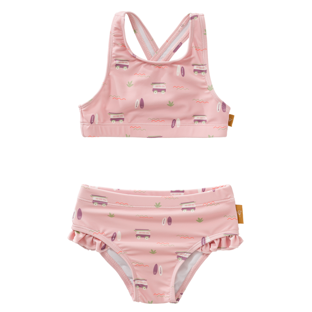 <tc>Fresk</tc> Une surfeuse en bikini