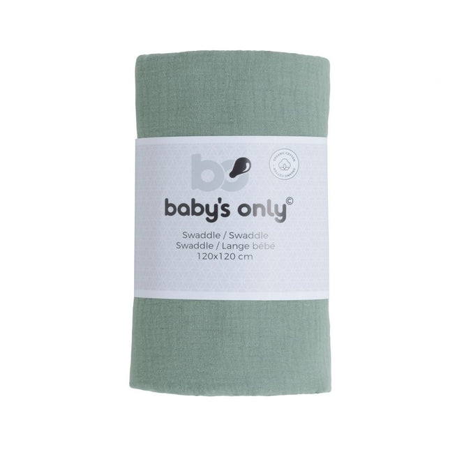 <tc>Baby's Only</tc> Hydrofile Cloth Fresh Stonegreen 120cm