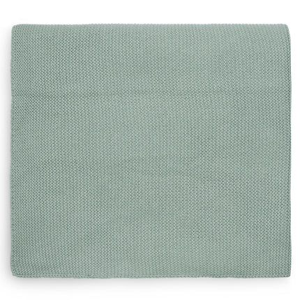 <tc>Jollein</tc> Couverture de berceau Basic Knit Forest Green 75x100cm