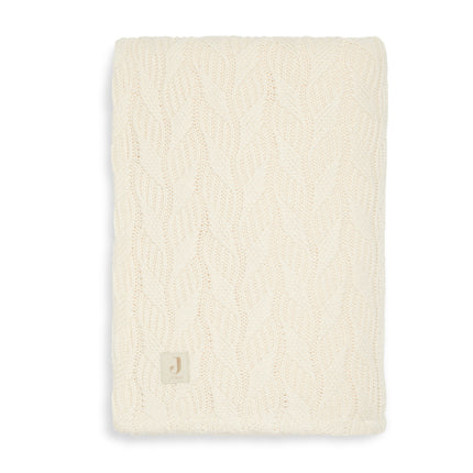 <tc>Jollein</tc> Couverture de lit Spring Knit Ivory 100x150cm