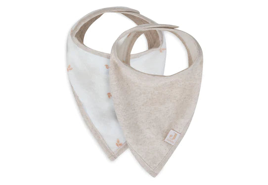 <tc>Jollein</tc> Bib Bandana Harvest Natural 2pcs