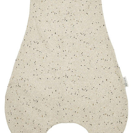 <tc>Meyco</tc> Baby Rib Mini Spot Baby Summer Sleep Jumper Sand Melange