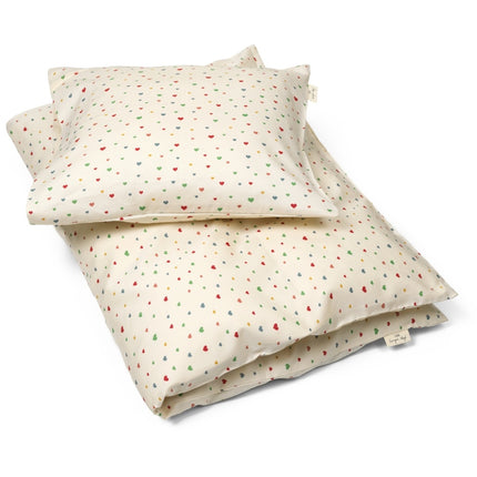 <tc>Konges Slojd</tc> Enveloppe de couette Junior Multi Hearts