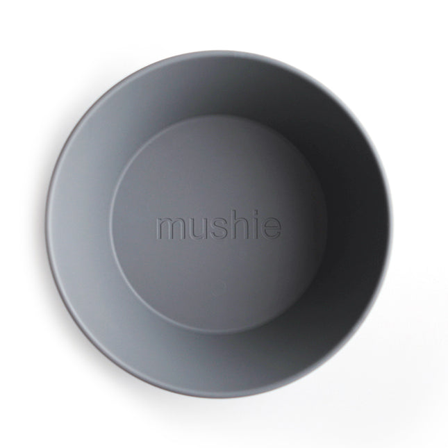 <tc>Mushie</tc> Bol à bébé rond fumé 2pcs