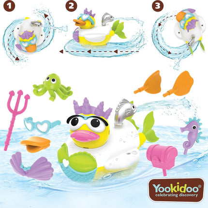 <tc>Yookidoo</tc> Jouets de bain Jet Duck Mermaid