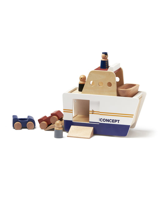 <tc>Kid's Concept</tc> Ferry en bois pour les jouets