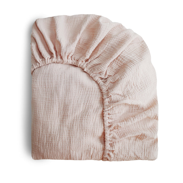 <tc>Mushie</tc> Drap de lit Blush