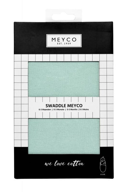 <tc>Meyco</tc> Couverture d'emmaillotage Uni New Mint