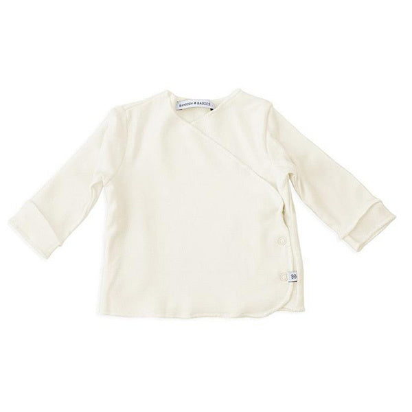 <tc>Bamboom</tc> Chemise bébé enveloppante à manches longues 1M Creme