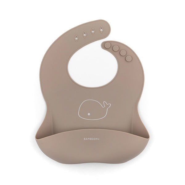 <tc>Bamboom</tc> Bavoir Silicone Camel