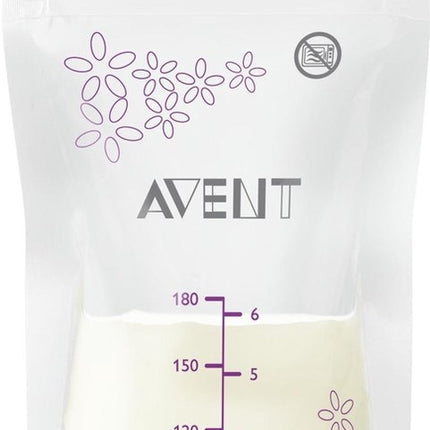 <tc>Philips Avent</tc> Sacs de conservation du lait maternel 180ml 25pcs