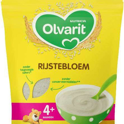 <tc>Olvarit</tc> Aliments pour bébés Farine de riz 4+ mois