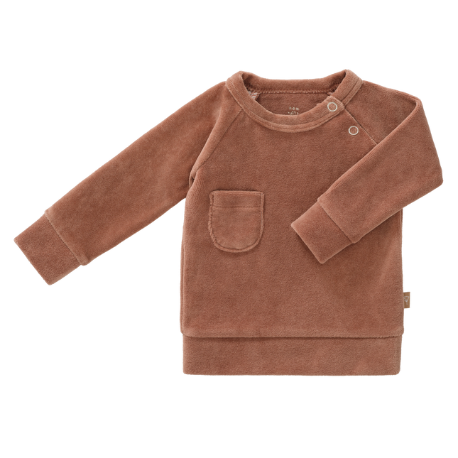 <tc>Fresk</tc> Pull bébé Velours Twany Brown