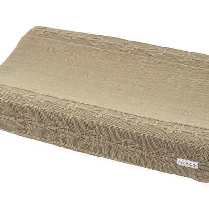 <tc>Meyco</tc> Housse de matelas à langer Romatic Flower Taupe