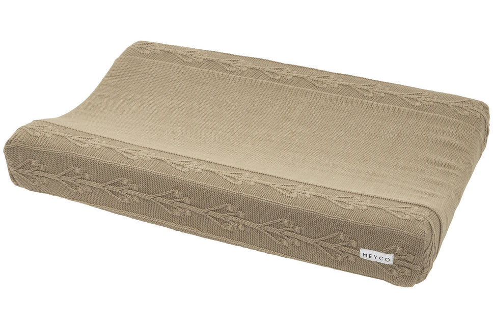 <tc>Meyco</tc> Housse de matelas à langer Romatic Flower Taupe