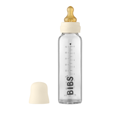 <tc>BIBS</tc> Biberon en verre 225ml Ivoire