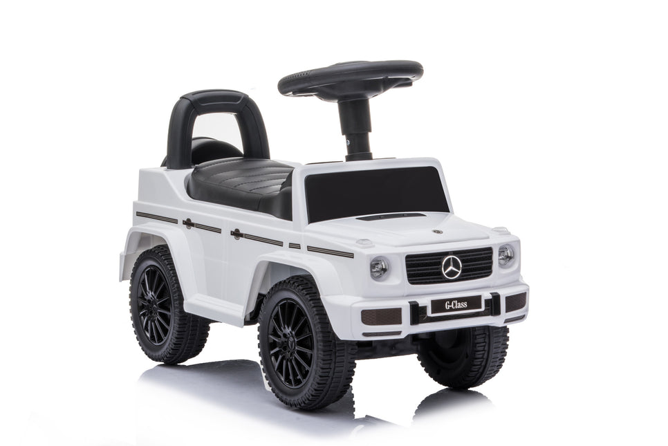 <tc>Happy Baby</tc> Les coureurs Mercedes Benz G350D Blanc