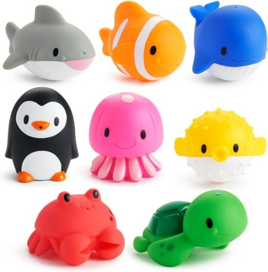 <tc>Munchkin</tc> Jouets de bain Ocean Sea Spray Animals 8pcs