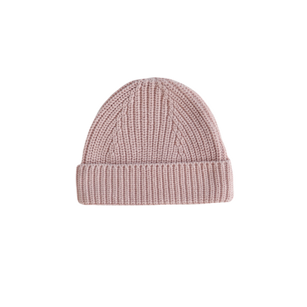 <tc>Mushie</tc> Bonnet de bébé Chunky Knit Blush