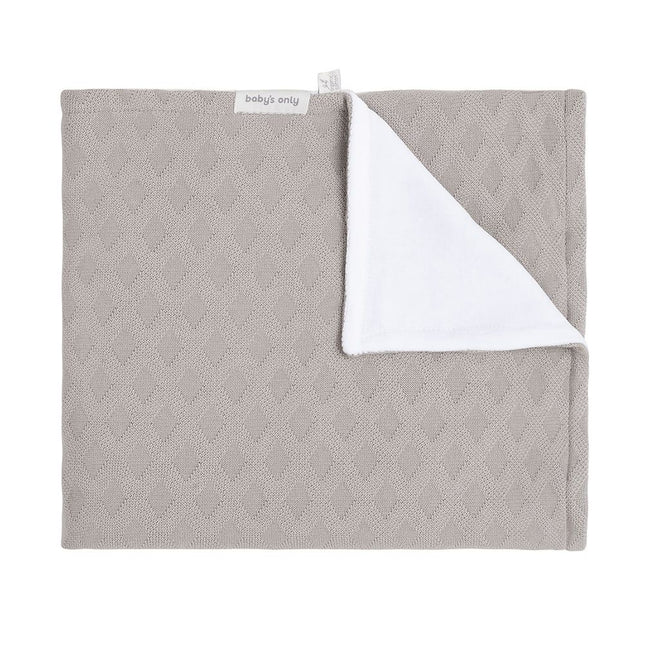 <tc>Baby's Only</tc> Couverture de berceau Chenille Reef Urban Taupe