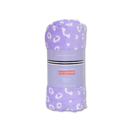 <tc>Swim Essentials</tc> Peignoir bébé Lilas Léopard