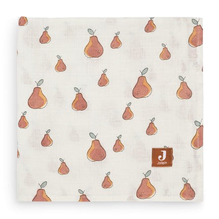 <tc>Jollein</tc> Hydrofile Cloth Pear 115x115cm 2pcs