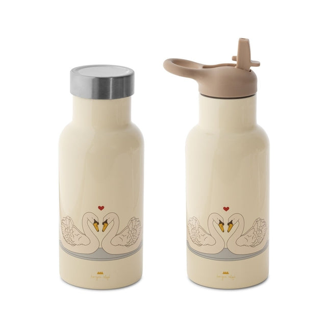 <tc>Konges Slojd</tc> Bouteille thermos beige cygne